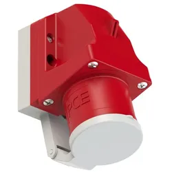 PCE 7724-6d CEE-Phasenwender Wandgerätestecker 32A 4p 6h IP44 77246d