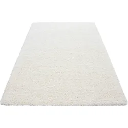 Hochflorteppich Life Cream Creme ca. 80x250cm
