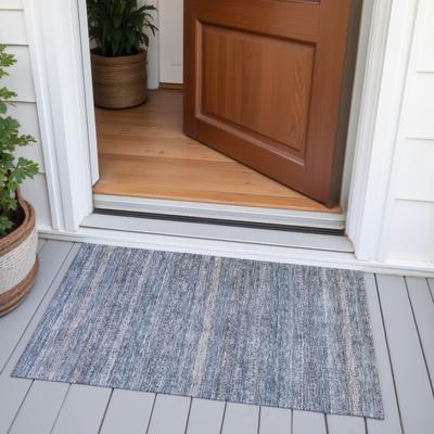 Addison Rugs Machine Washable Indoor/Outdoor Geo Ombre Chantille Rug