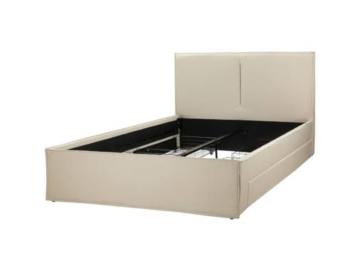 Avignon Bett 140x200 cm mit 4 Schubladen in beige Leinen