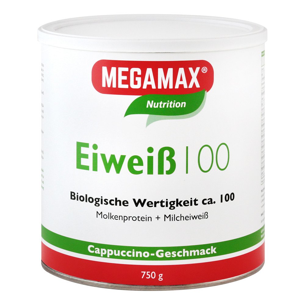 Megamax B.V. Eiweiss 100 Cappuccino Megamax Pulver 04316935