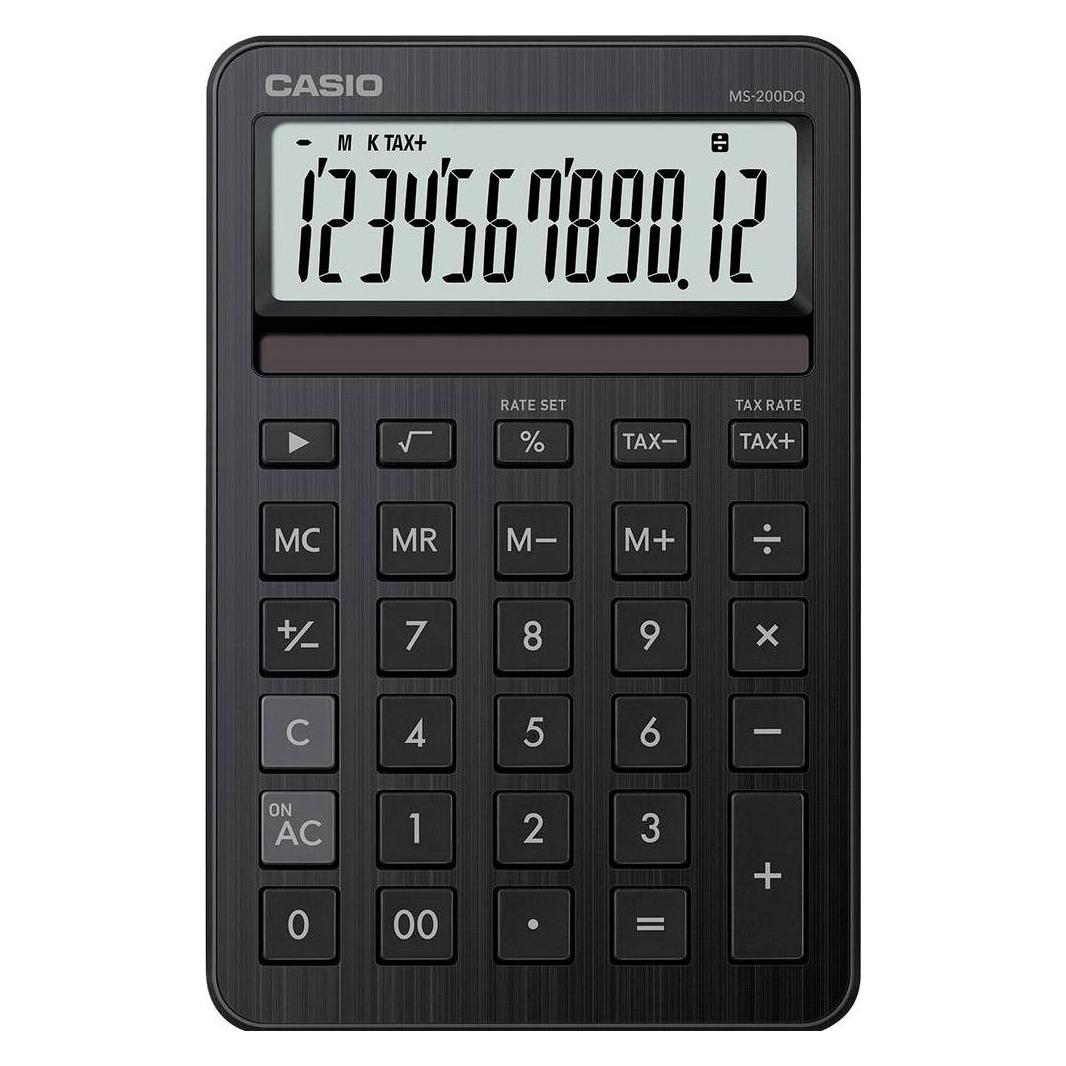 Casio MS-200DQ-BK (Batteriebetrieb, Solarenergie) (MS-200DQ-BK)