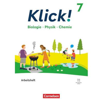 Klick! - Fächerübergreifendes Lehrwerk für Lernende mit Förderbedarf - Biologie, Physik, Chemie - ab 2024 - 7. Schuljahr, Taschenbuch von , Cornelsen