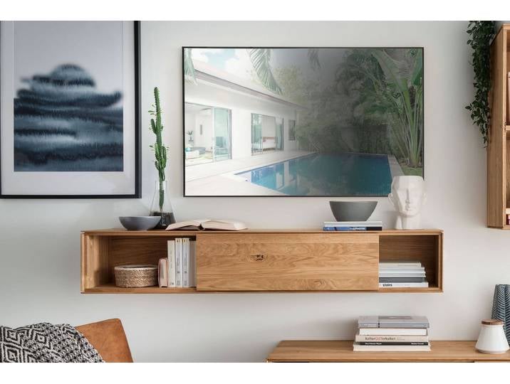 Hängeelement 150x26cm 'Prag' Wildeiche geölt WZ-0546
