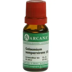 GELSEMIUM SEMPERVIRENS LM 18 Dilution 10 ml Dilution
