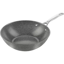 Ballarini Wok, Pfanne + Kochtopf, Grau
