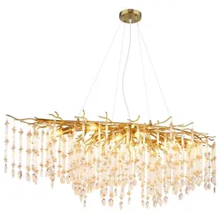Globo Deckenleuchte Luster - Gloria Metall Gold