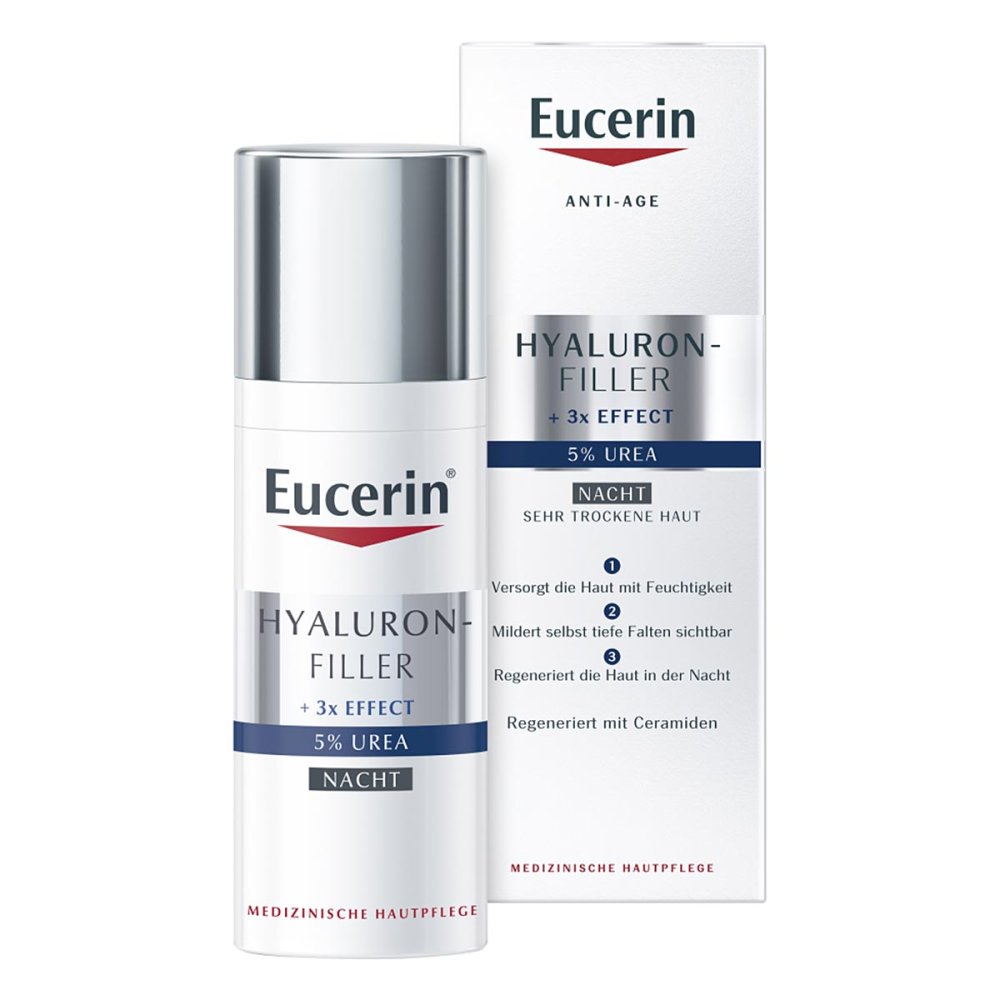 Beiersdorf AG Eucerin Eucerin Hyaluron-Filler Urea Nacht Creme 14216005