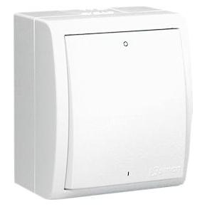 Kontakt Simon AQUARIUS 2-poliger Schalter IP54 weiss (E131AA-KN720)
