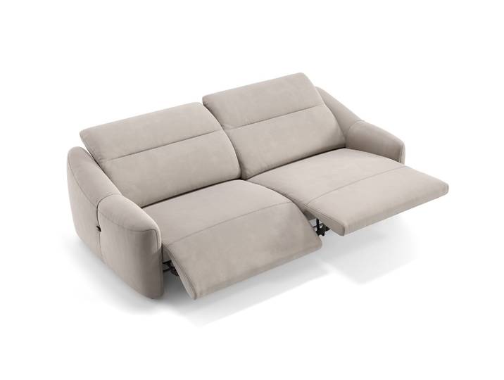 Designcouch SAMOA 3-Sitzer Sofa Stoff Couch