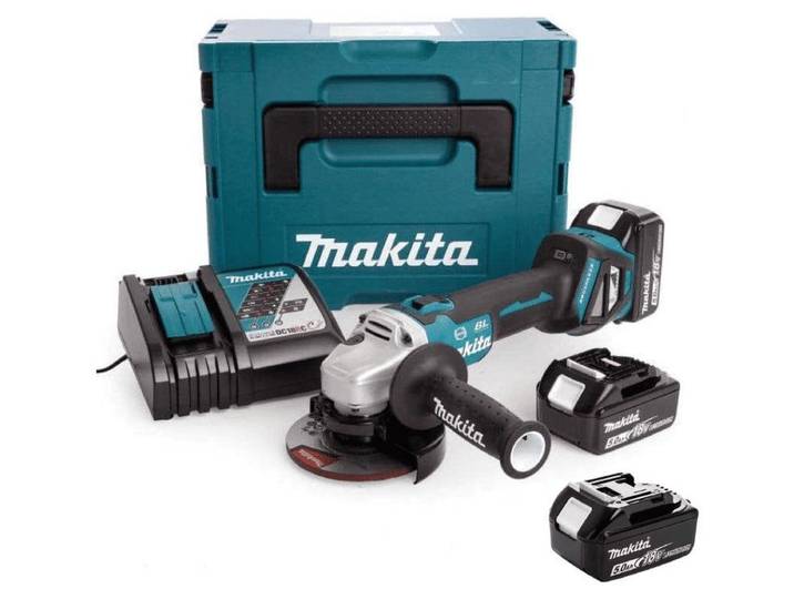 Makita DGA513RT3J Akku-Winkelschleifer
