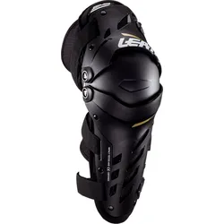 Leatt Dual Axis, Knieprotektoren - Schwarz/Weiß - XXL