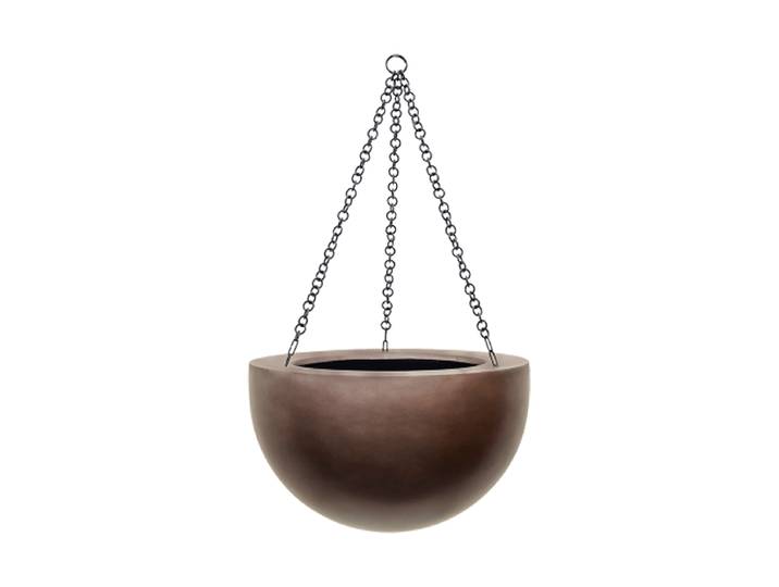 Hängender Blumentopf „Gradient Bowl“, verschiedene Grössen Coffee Matt Baq Design