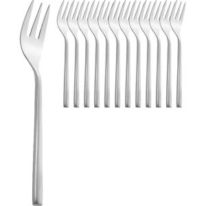 Esmeyer Kuchengabeln Silke 142-159, silber poliert, Edelstahl 18/0, geschmiedet, 14,6 cm, 12 Stück