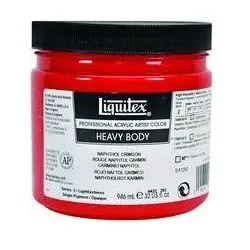 Winsor & Newton, Künstlerfarbe + Bastelfarbe, Heavy Body 946ml Naphthol Crimson 292