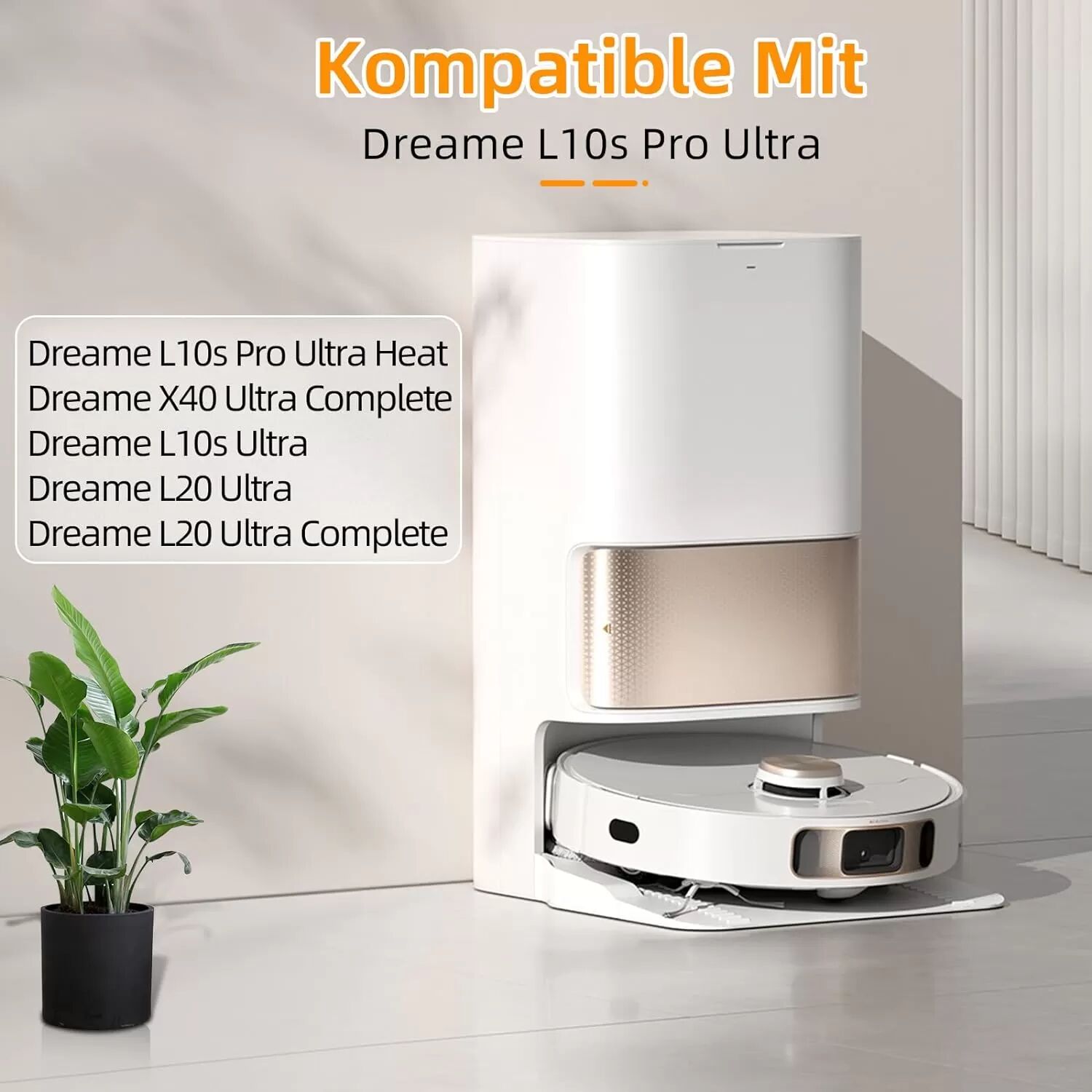 INF Staubbeutel für Dreame L10s Pro Ultra Staubsauger