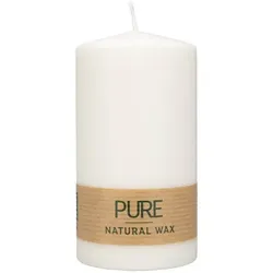Richard Wenzel PURE Olivenwachs Kerze natural 130x70mm