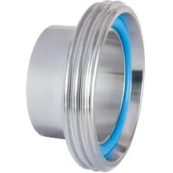 Teguma, Rohrverbindungstechnik, Milchrohrverschraubung Typ VMS Edelstahl (1.4301) Nenngrösse 52 x 1/6 ′′