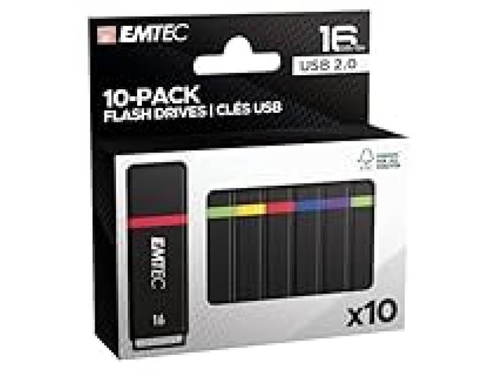 Emtec, Mémoire - Informatique, Clé USB, Clés USB-A K100 3.2, 16GB, ECMMD16GK102P10