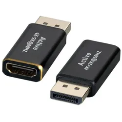 EFB Elektronik EB484-4K30 Kabeladapter DisplayPort HDMI Schwarz