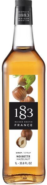 1883 Hasselnød Sirup, 1000 Ml