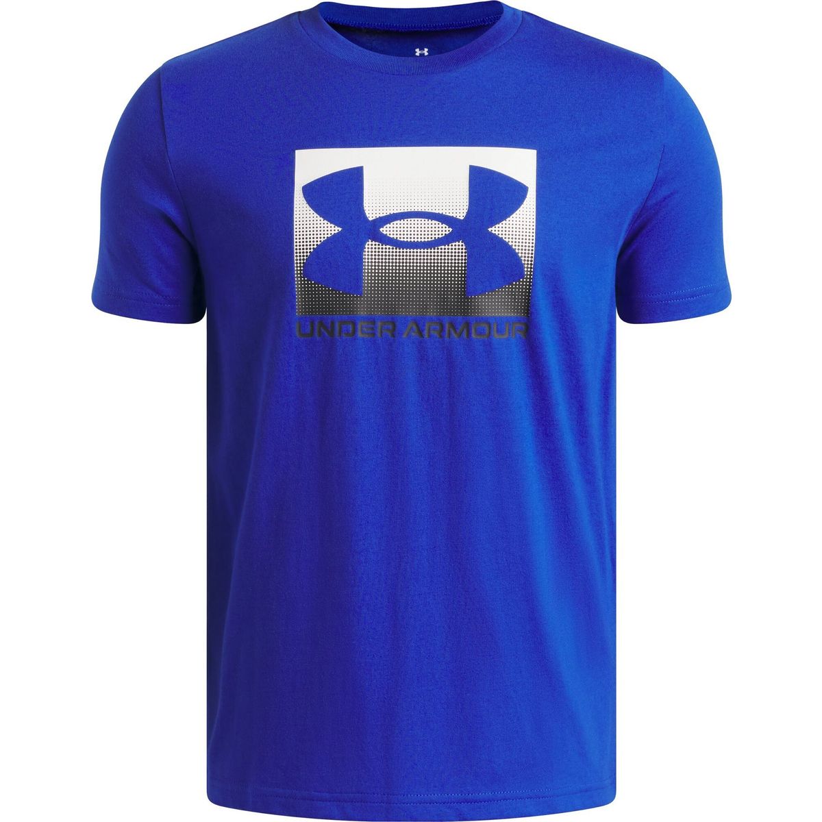 Under Armour B Boxed Sports Update SS blue white (400) XS 1388672-400-YXS