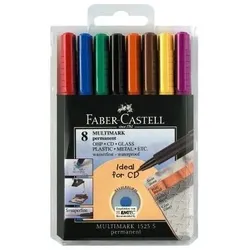 Faber-Castell, Marker, CD-Marker (8x)