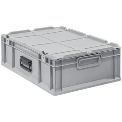 PROREGAL Eurobox NextGen Portable | HxBxT 18,5x40x60cm | 34 Liter | Eurobehälter, Transportbox, Transportbehälter, Stapelbehälter