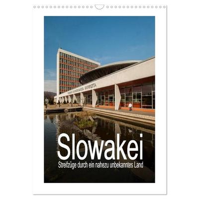 Slowakei - Streifzüge durch ein nahezu unbekanntes Land (Wandkalender 2025 DIN A3 hoch), CALVENDO Monatskalender