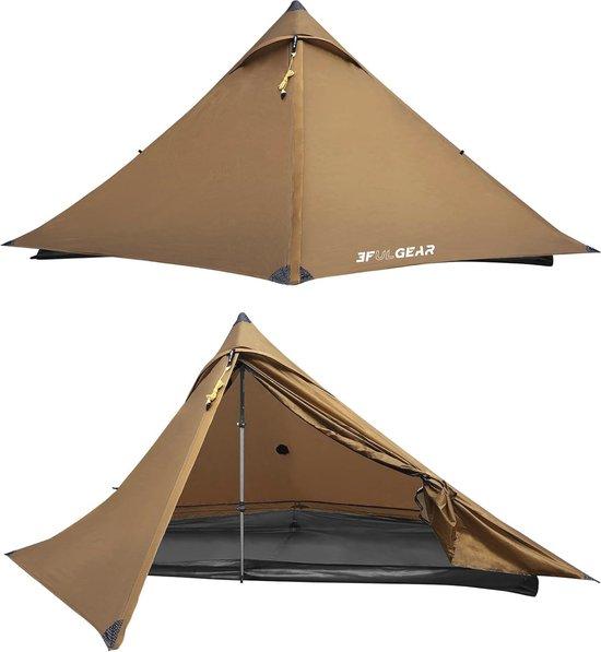 Famanu Campingzelt ultraleicht wasserdicht für 1 Person - Ideal für Camping und Wandern