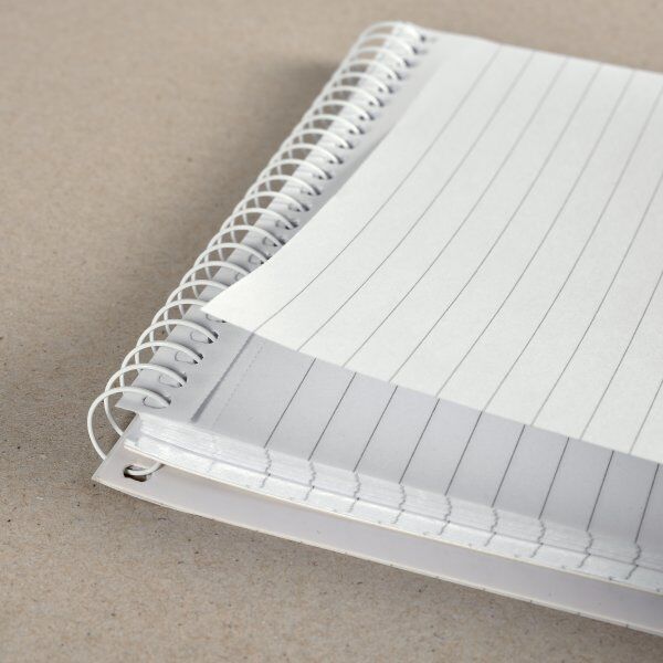 Office Spiralblok   148x295 Mm   Linjeret