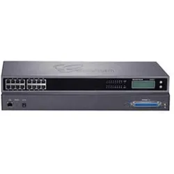 Grandstream GXW4248 FXS Analog VoIP Gateway, Telefon, Schwarz