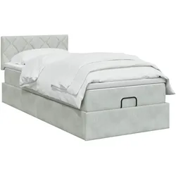 vidaXL, Bett, Ottoman Bett (100 x 200 cm)