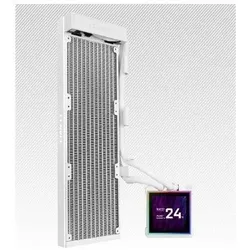 Lian-Li HydroShift II LCD-S, CPU Wasserkühler, Weiss