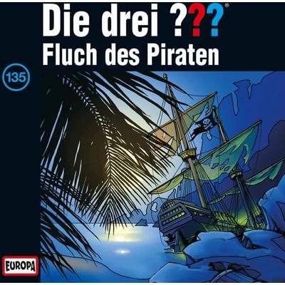 Die drei ??? (135) Fluch des Piraten - Oliver Rohrbeck,Jens Wawrczeck, CD, 0886974413523