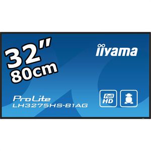 Iiyama Digital-Signage ProLite LH3275HS-B1AG, 31,5 Zoll, Full HD 1920 x 1080 Pixel, 500 cd/m², 24/7 Betriebszeit