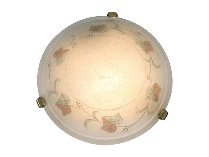Deckenleuchte Beeac Ø 40cm Beige Glasart: Milchglas Material: Glas LED E27