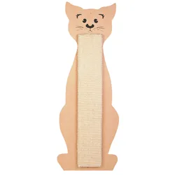 TRIXIE Kratzbrett Katze 21 x 58 Centimeter natur/beige