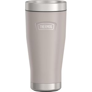 Thermos Thermobecher Icon Mug sandstone, beige, hält 7 h warm und 22 h kalt, Edelstahl doppelwandig, 470 ml