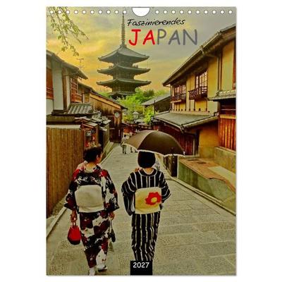 Faszinierendes Japan 2027 (Wandkalender 2027 DIN A4 hoch), CALVENDO Monatskalender