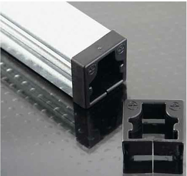 Pflitsch Protection d'angle 30x30 mm noir PIK KS 30/30 TPE (PIKKS30/30TPE)