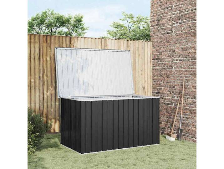 (Anthracite)Boîte de rangement de jardin Coffre de stockage Extérieur - Anthracite 171x99x93 cm 340118