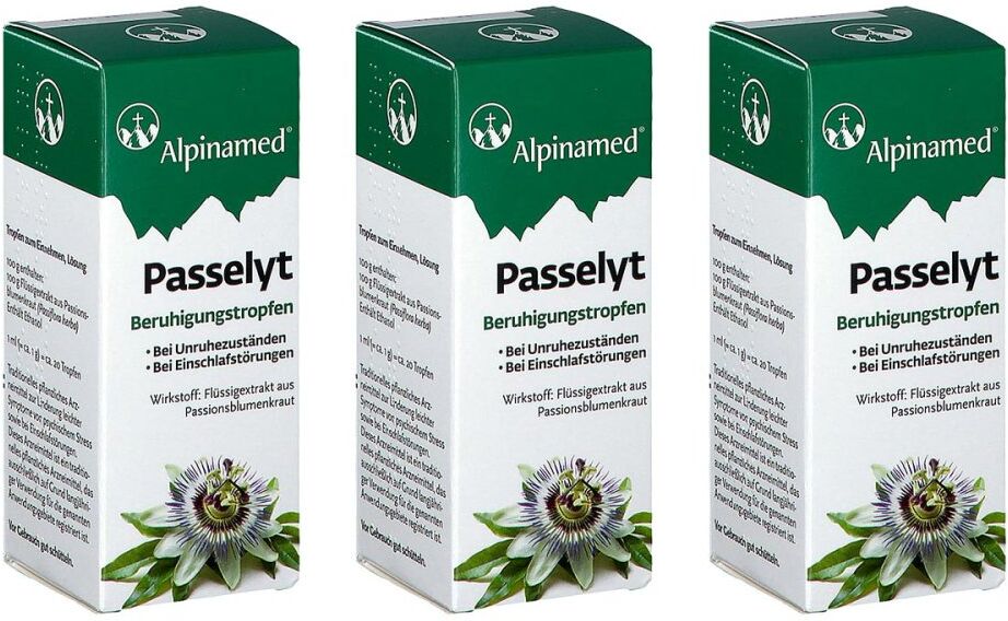 Alpinamed Passelyt Beruhigungstropfen 3x100ml