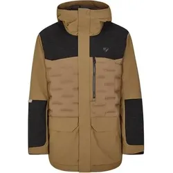 ZIENER Herren Jacke TELKAMAR man (jacket freeride), Größe 50 in Braun Braun