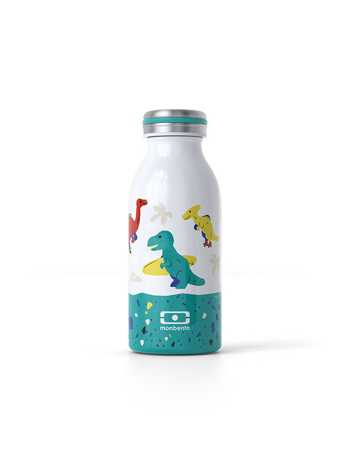 Monbento Isolierflasche ''Cooly'' in Grün/ Bunt - 350 ml - onesize