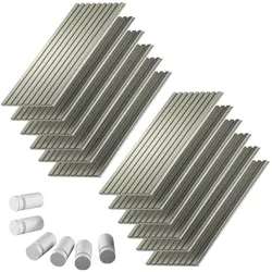 Vicco, Wandpaneele, Akustikpaneel Sonoa, Salbeigrün/Weiss, 12er Set