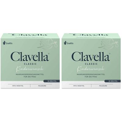 2x Clavella Classic Pulver Beutel a 2 g 2x30x2