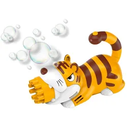 VR Shinecon Seifenblasenpistole 10 Löcher - Tiger Gelb