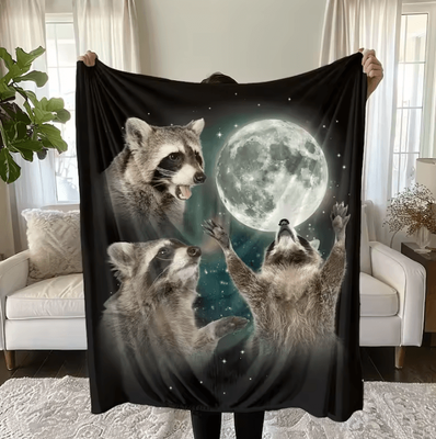Inspire Curations Romantic Ocean Whale Shark Flannel Throw Blanket 7 70x100cm