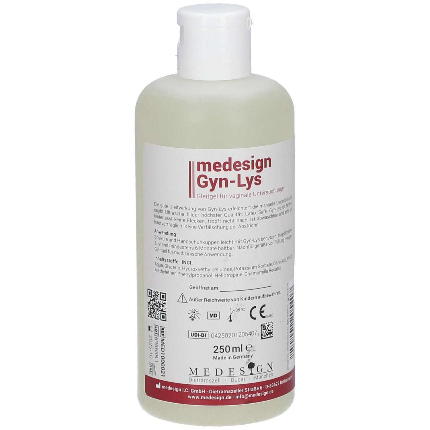 GYN LYS Gleitgel 250 ml Gel